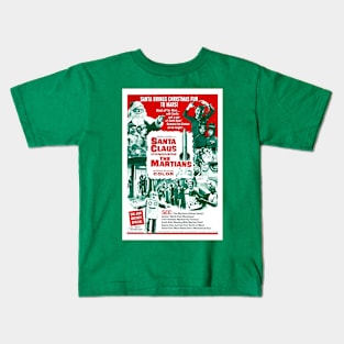 Santa Claus Conquers the Martians Kids T-Shirt